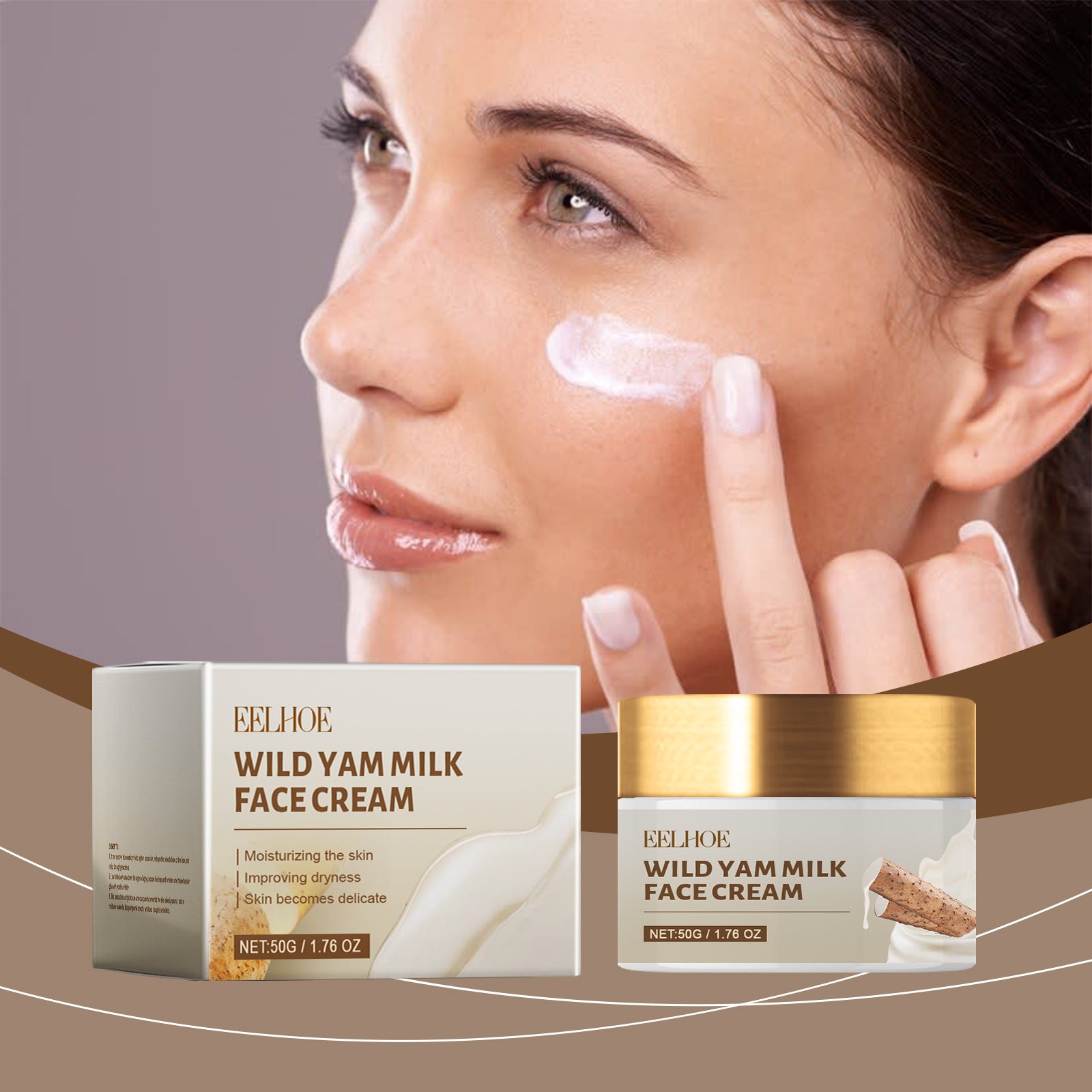 Dioscorea Japonica Moisturizing Repair Cream Hydrating